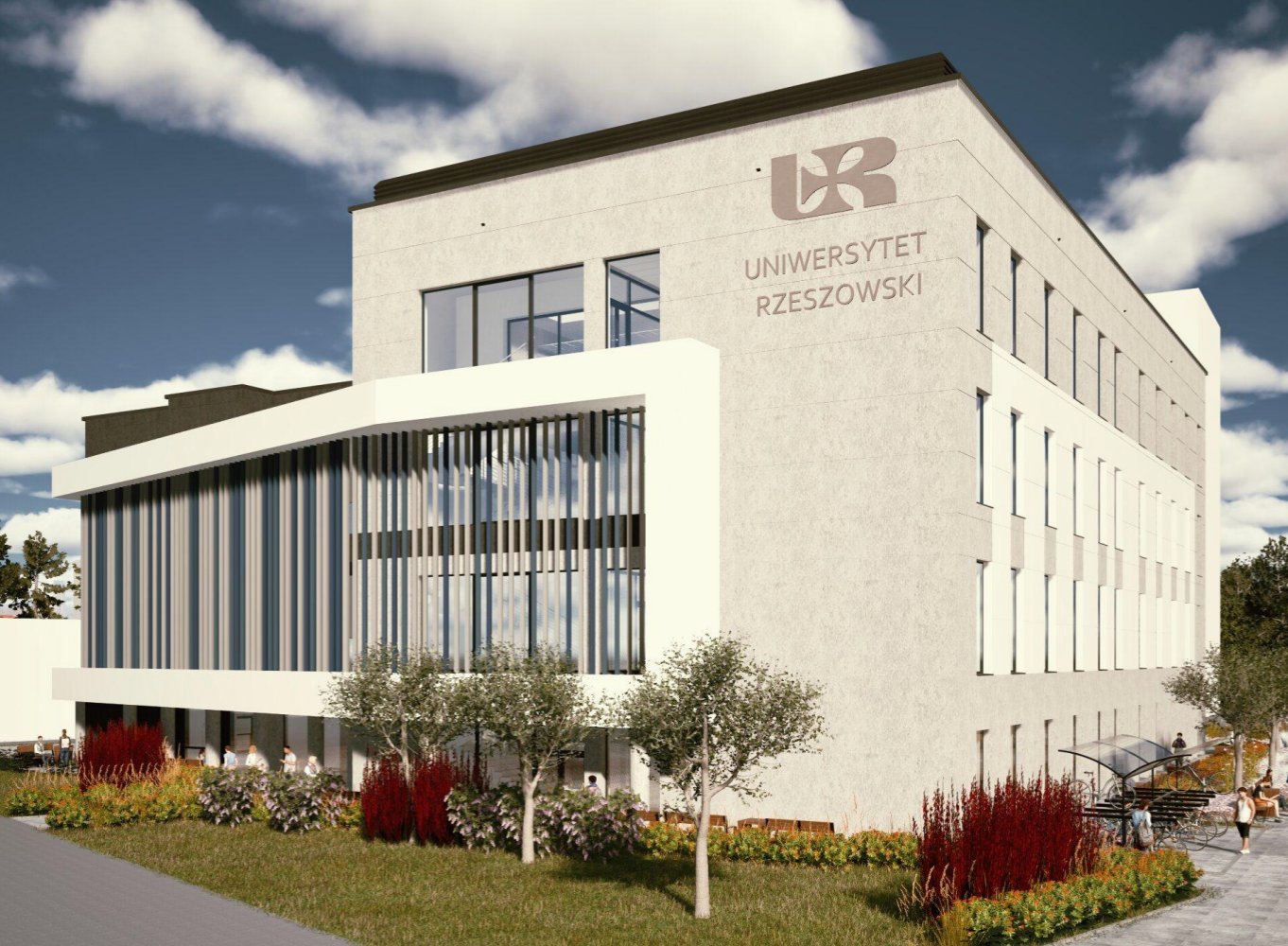 Wizualizacja budynku Collegium Medicum