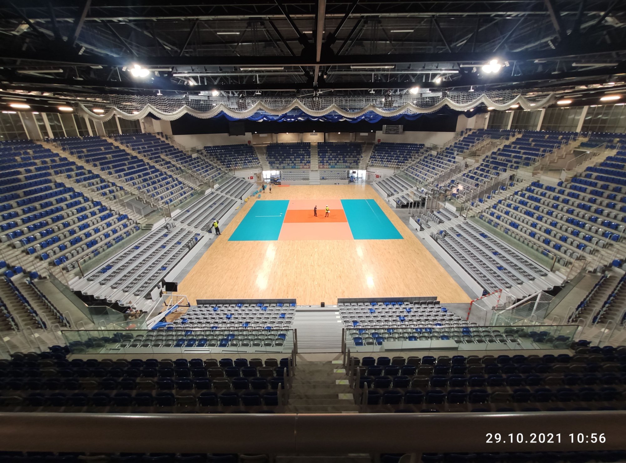 Hala Sportowo-Rozrywkowa - wnętrze