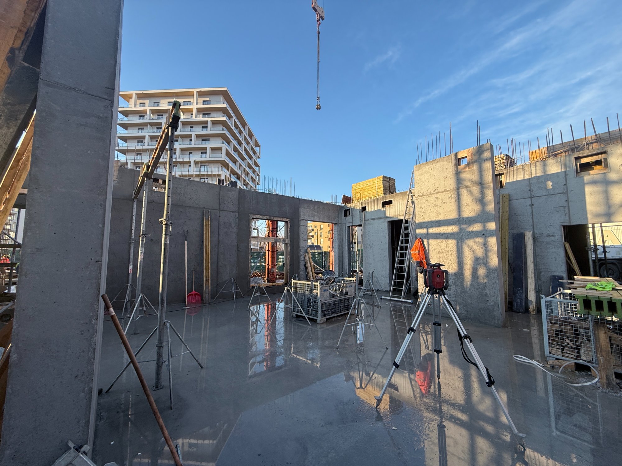 Construction site - structural works